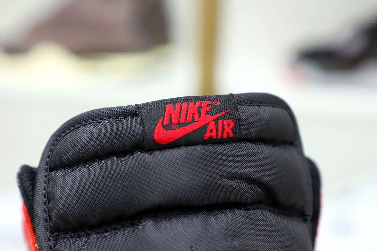 1 RETRO JORDAN 'BRED OG Kimikick AIR HIGH TOE' 0512